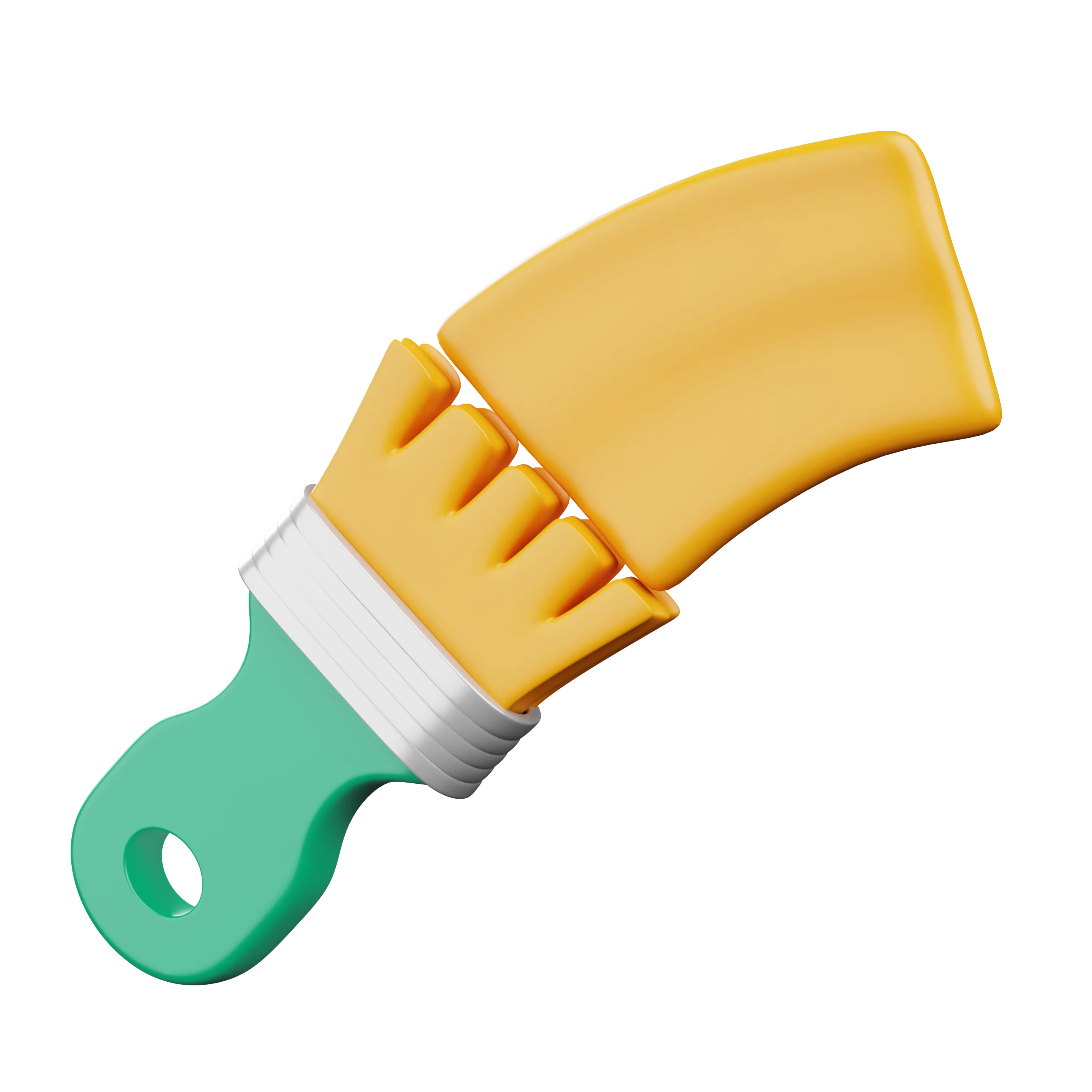 Ícone de uma chave dourada com uma casa branca e verde, representando o simulador de crédito habitação obras.