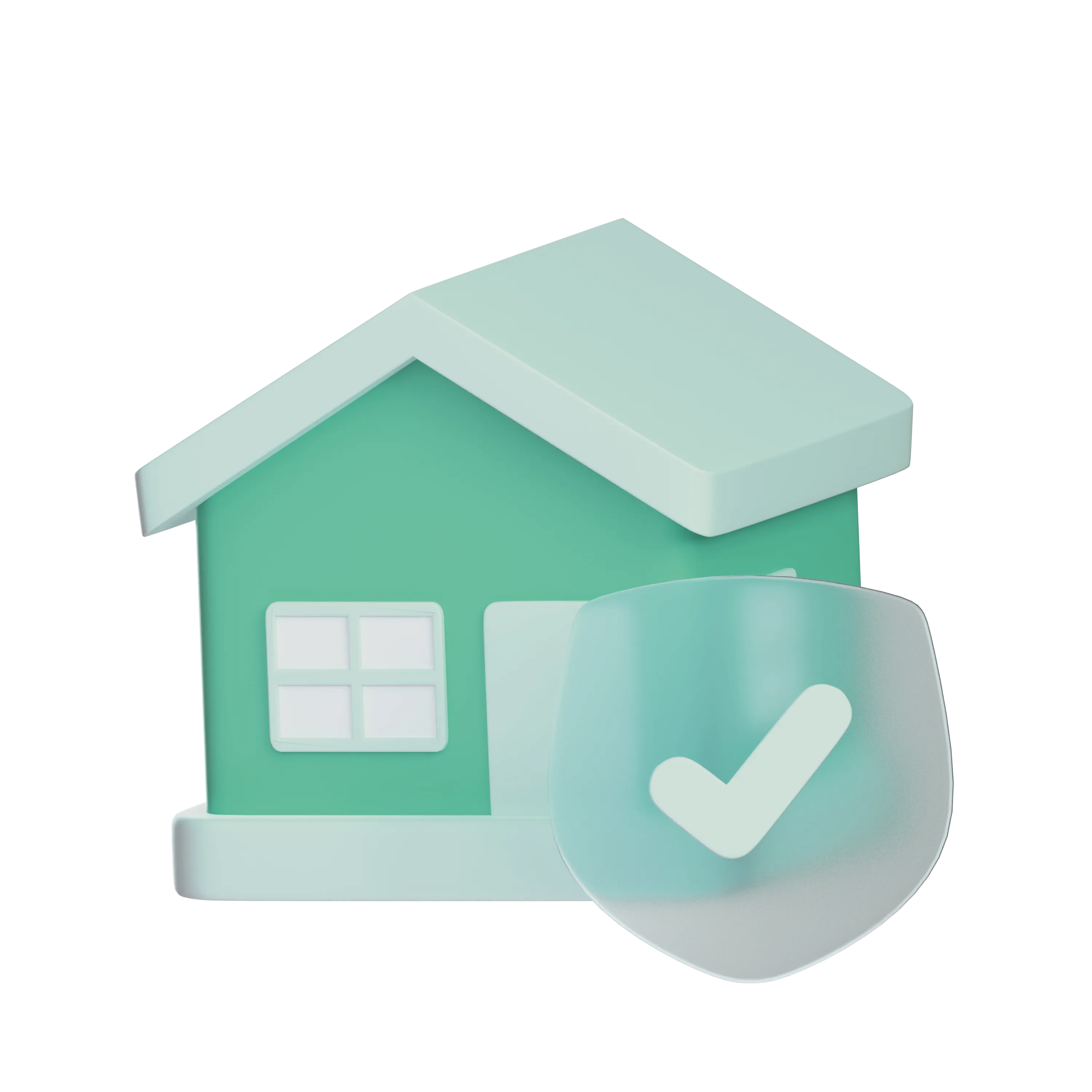 Ícone de uma chave dourada com uma casa branca e verde, representando o simulador de crédito habitação construção.